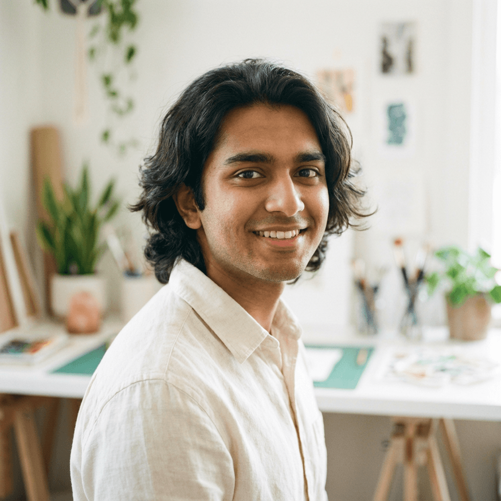Rahul Deshmukh in a casual shirt outdoors